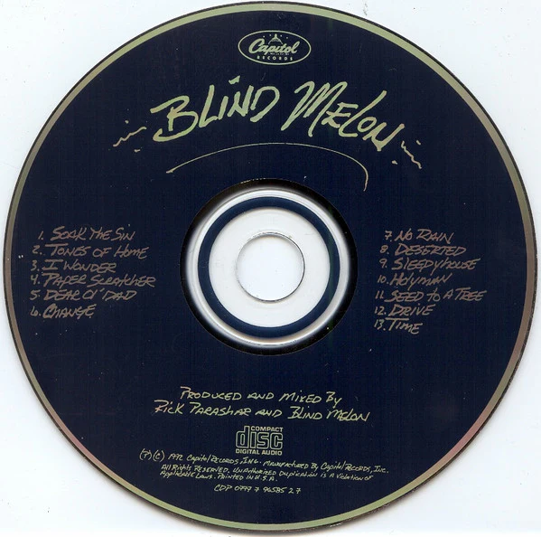 Blind Melon - Blind Melon (CD, Album, RE) (Near Mint (NM or M-)) - Image 3