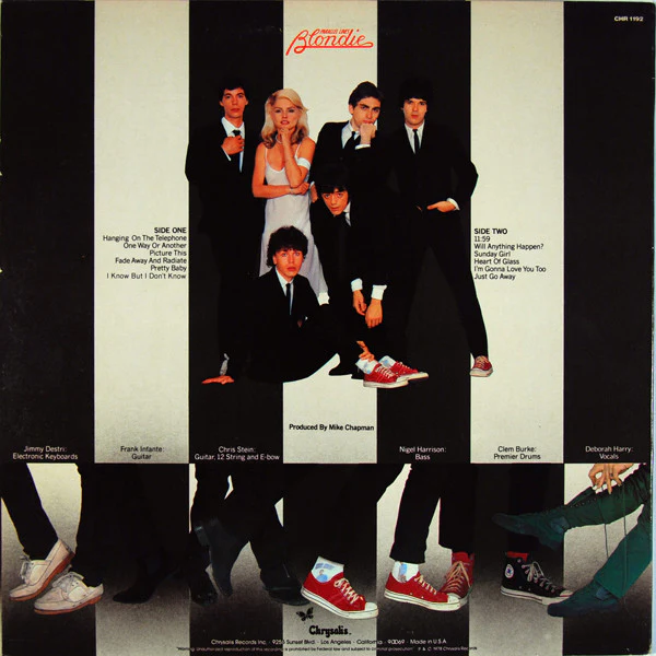 Blondie - Parallel Lines (LP, Album, RE) (Very Good Plus (VG+)) - Image 2