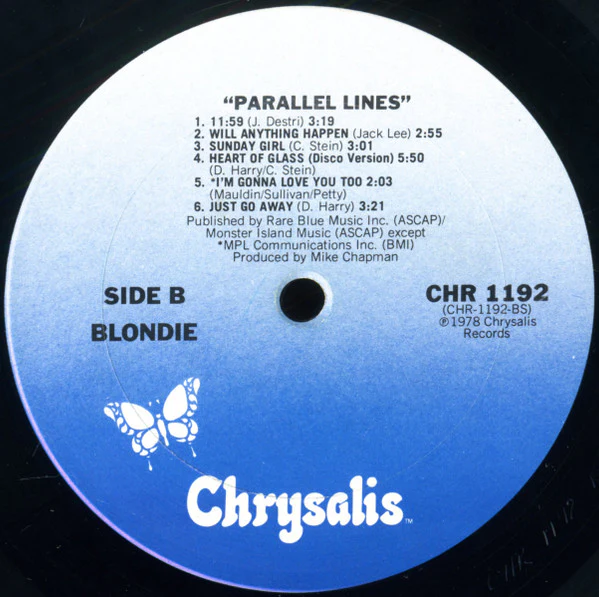 Blondie - Parallel Lines (LP, Album, RE) (Very Good Plus (VG+)) - Image 4