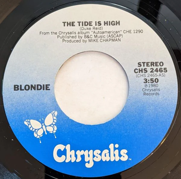 Blondie - The Tide Is High (7", Single, Styrene, Ter) (Near Mint (NM or M-)) - Image 3