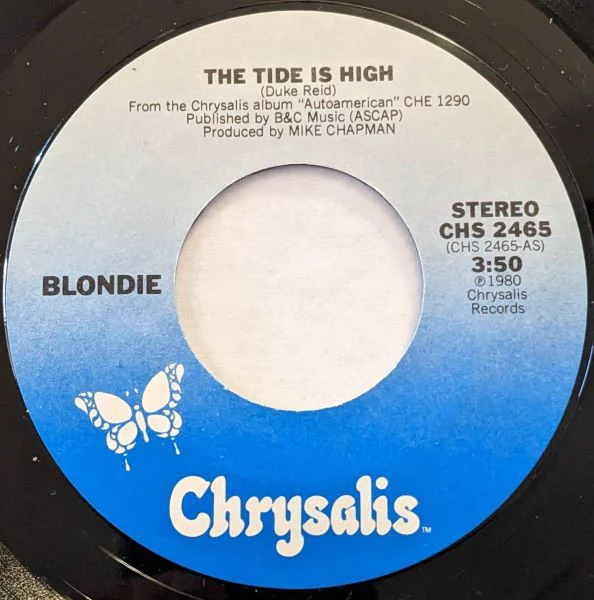 Blondie - The Tide Is High (7", Single, Styrene, Ter) (Near Mint (NM or M-)) - Image 5