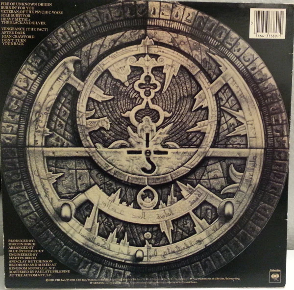 Blue Öyster Cult - Fire Of Unknown Origin (LP, Album) (Very Good Plus (VG+)) - Image 2
