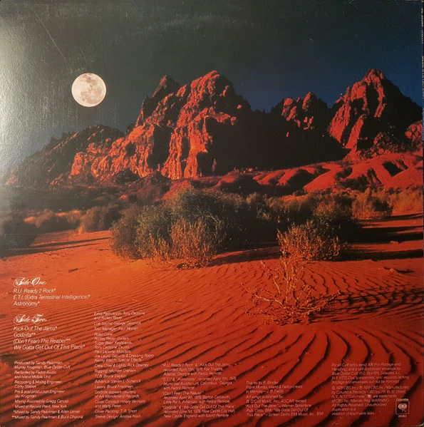 Blue Öyster Cult - Some Enchanted Evening (LP, Album, San) (Very Good Plus (VG+)) - Image 2