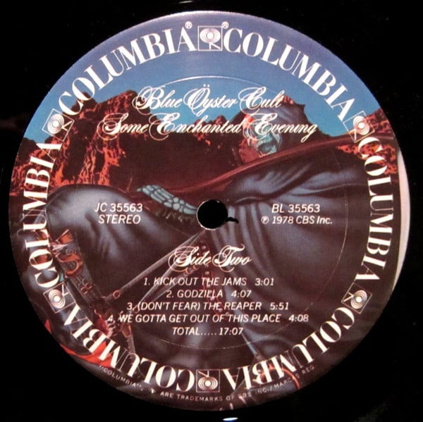 Blue Öyster Cult - Some Enchanted Evening (LP, Album, San) (Very Good Plus (VG+)) - Image 4