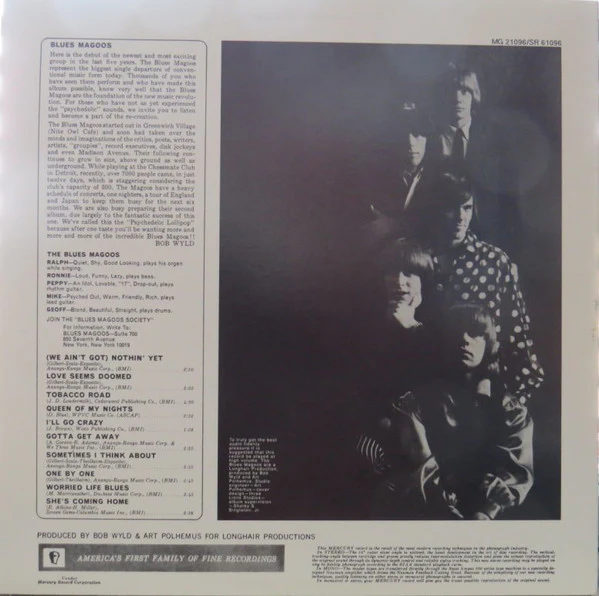 Blues Magoos - Psychedelic Lollipop (LP, Album, RE) (Mint (M)) NEW & SEALED - Image 2