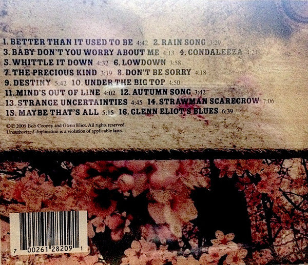 Bob Cooney & Glenn Eliot - In The Pink (CD, Album) (Mint (M)) - Image 2