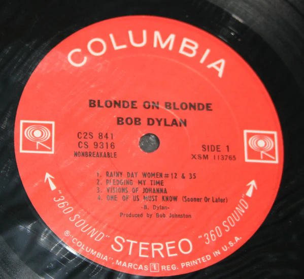 Bob Dylan - Blonde On Blonde (2xLP, Album, Pit) (Very Good Plus (VG+)) - Image 4