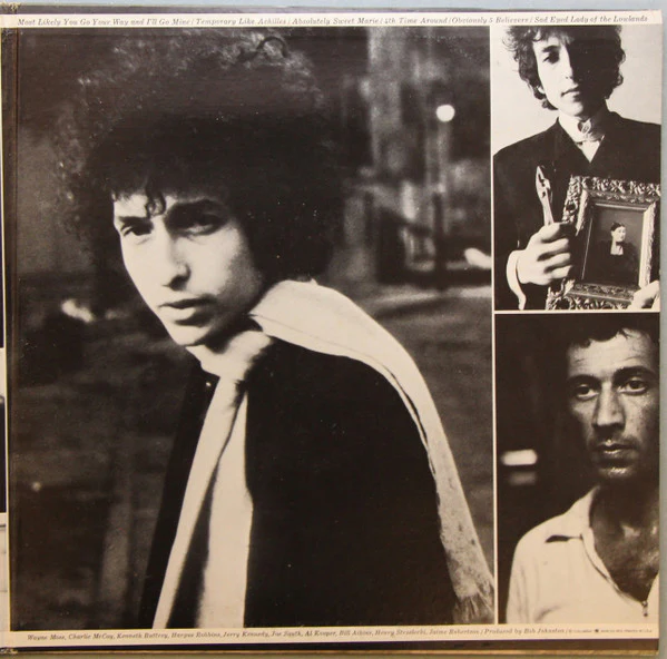 Bob Dylan - Blonde On Blonde (2xLP, Album, RE, Pit) (Very Good (VG)) - Image 3