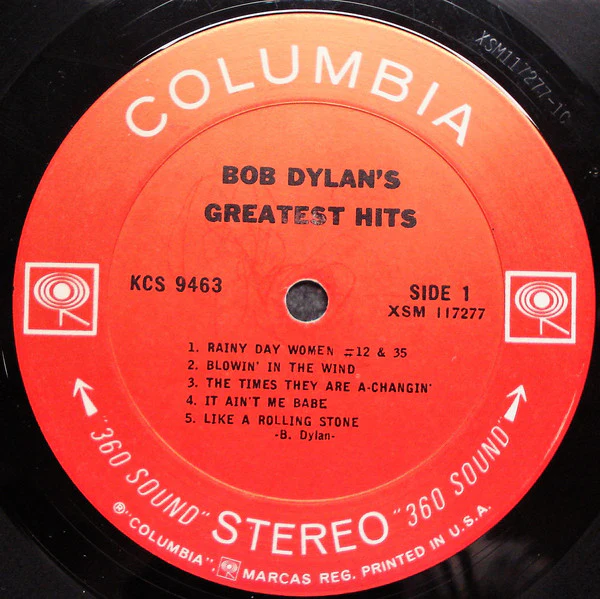 Bob Dylan - Bob Dylan's Greatest Hits (LP, Comp, Pit) (Very Good Plus (VG+)) - Image 3