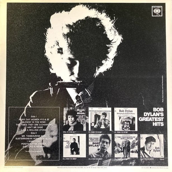 Bob Dylan - Bob Dylan's Greatest Hits (LP, Comp, RE, Pit) (Very Good Plus (VG+)) - Image 2