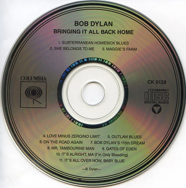Bob Dylan - Bringing It All Back Home (CD, Album, RE) (Near Mint (NM or M-)) - Image 3