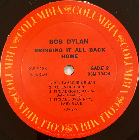 Bob Dylan - Bringing It All Back Home (LP, Album, RE, Ter) (Near Mint (NM or M-)) - Image 5