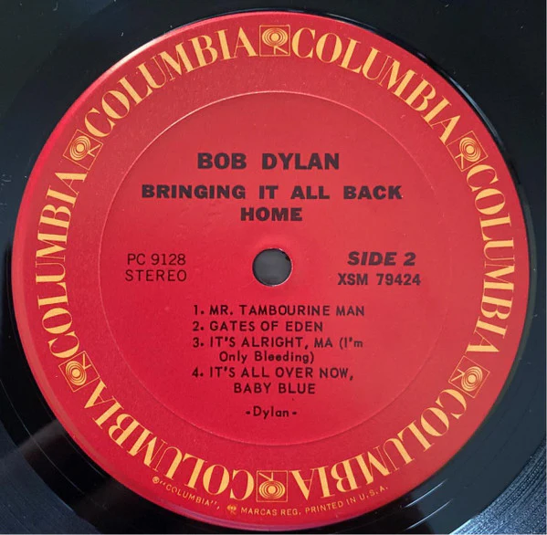 Bob Dylan - Bringing It All Back Home (LP, Album, RE) (Very Good Plus (VG+)) - Image 4