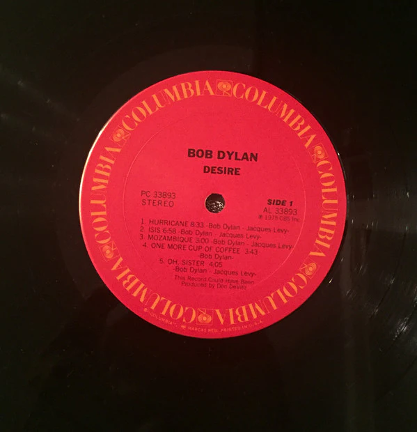 Bob Dylan - Desire (LP, Album, Pit) (Very Good Plus (VG+)) - Image 5
