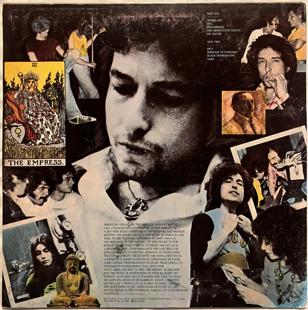 Bob Dylan - Desire (LP, Album, Ter) (Very Good Plus (VG+)) - Image 2