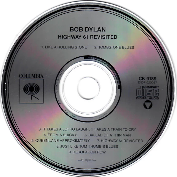 Bob Dylan - Highway 61 Revisited (CD, Album, RE, RP) (Very Good Plus (VG+)) - Image 3