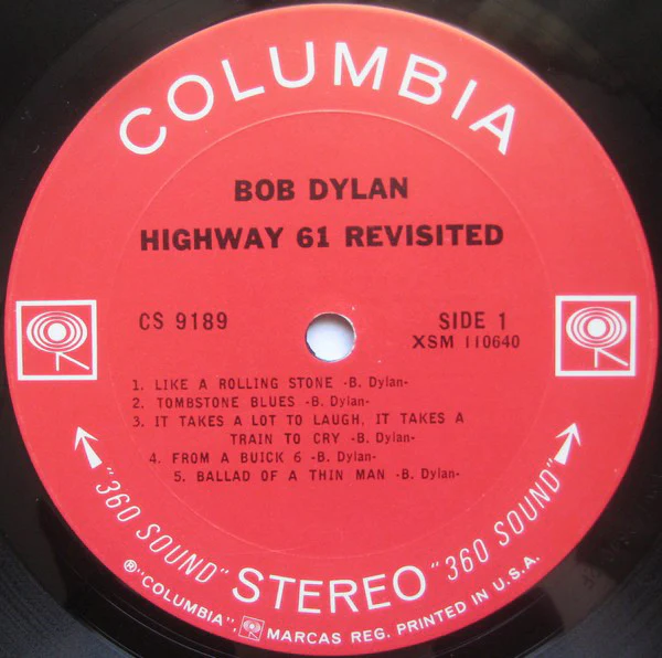 Bob Dylan - Highway 61 Revisited (LP, Album, RE) (Very Good (VG)) - Image 3