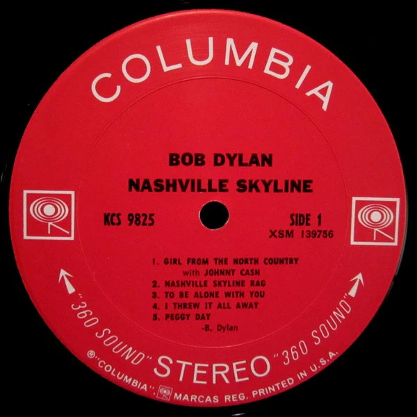 Bob Dylan - Nashville Skyline (LP, Album, Pit) (Very Good Plus (VG+)) - Image 3