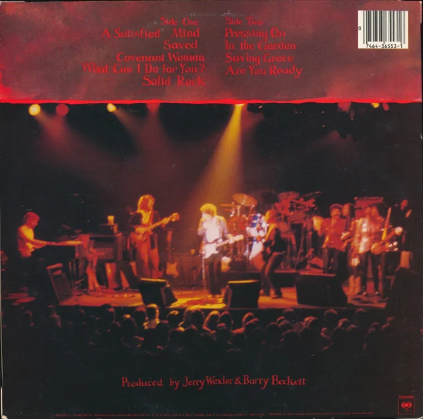 Bob Dylan - Saved (LP, Album, Pit) (Very Good Plus (VG+)) - Image 2