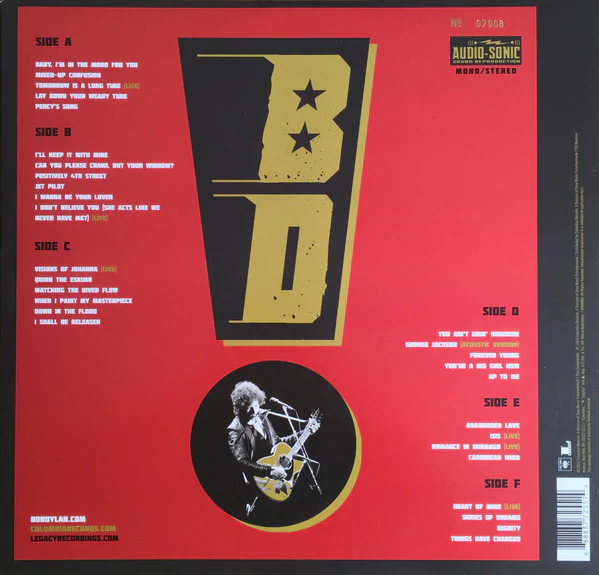 Bob Dylan - Side Tracks (3xLP, RSD, Comp, Ltd, Num, 200) (Mint (M)) NEW & SEALED - Image 2