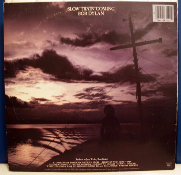 Bob Dylan - Slow Train Coming (LP, Album) (Near Mint (NM or M-)) - Image 2