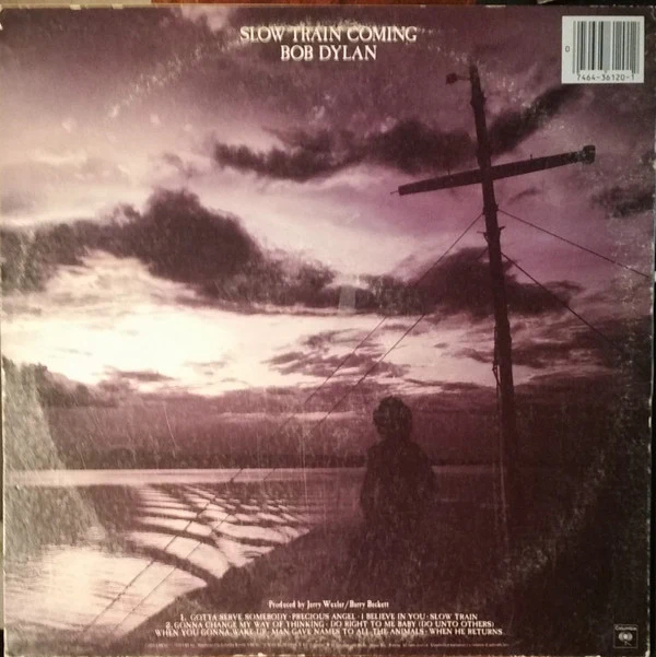 Bob Dylan - Slow Train Coming (LP, Album, Pit) (Very Good Plus (VG+)) - Image 2