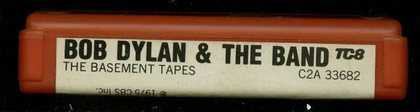 Bob Dylan & The Band - The Basement Tapes (8-Trk, Album, Red) (Very Good Plus (VG+)) - Image 2
