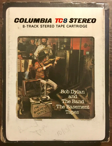 Bob Dylan & The Band - The Basement Tapes (8-Trk, Album, Red) (Very Good Plus (VG+)) - Image 4