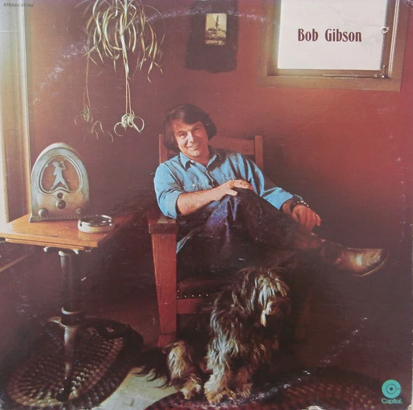 Bob Gibson - Bob Gibson (LP, Album, Red) (Near Mint (NM or M-))