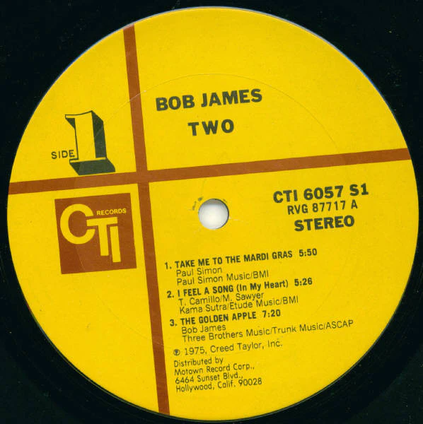 Bob James - Two (LP, Album, Ter) (Very Good Plus (VG+)) - Image 5