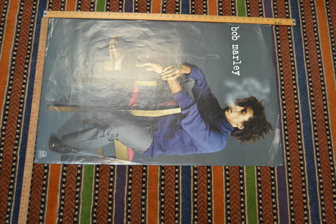 Bob Marley Poster 22x35 inch - Image 2