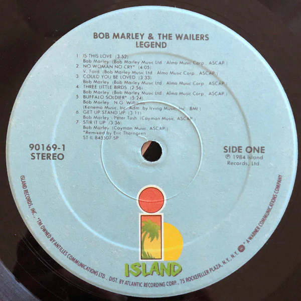 Bob Marley & The Wailers - Legend (The Best Of Bob Marley And The Wailers) (LP, Comp, Spe) (Very Good Plus (VG+)) - Image 5