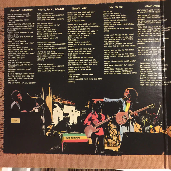 Bob Marley & The Wailers - Rastaman Vibration (LP, Album, CTH) (Very Good Plus (VG+)) - Image 2
