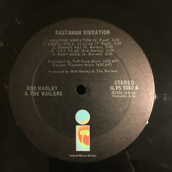 Bob Marley & The Wailers - Rastaman Vibration (LP, Album, CTH) (Very Good Plus (VG+)) - Image 5