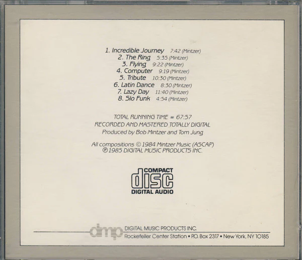 Bob Mintzer Big Band - Incredible Journey (CD, Album) (Near Mint (NM or M-)) - Image 2