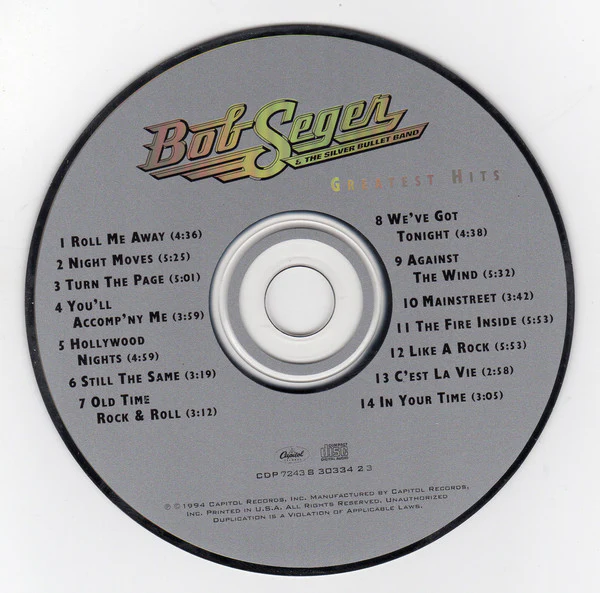 Bob Seger And The Silver Bullet Band - Greatest Hits (CD, Comp, RE, Cin) (Mint (M)) - Image 3