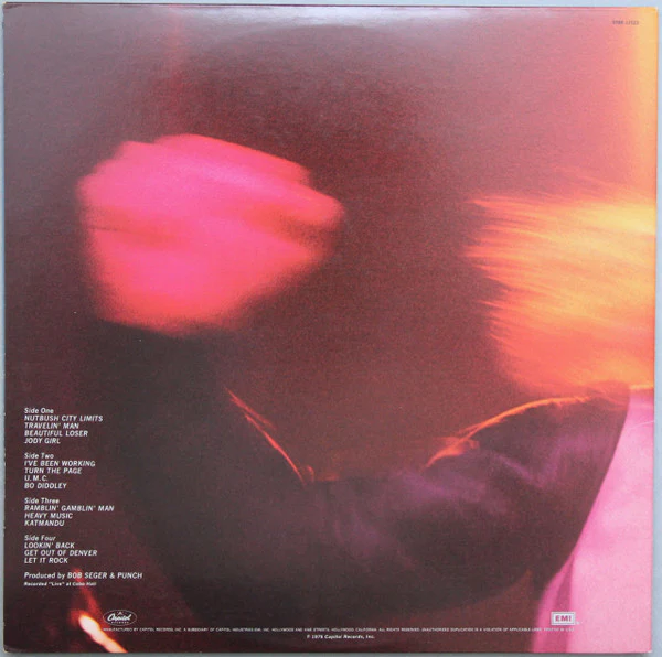 Bob Seger And The Silver Bullet Band - Live Bullet (2xLP, Album, RE, SRC) (Near Mint (NM or M-)) - Image 4