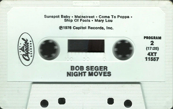 Bob Seger And The Silver Bullet Band - Night Moves (Cass, Album, 99) (Very Good Plus (VG+)) - Image 3