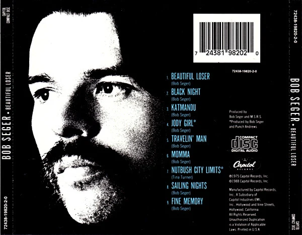 Bob Seger - Beautiful Loser (CD, Album, RE) (Near Mint (NM or M-)) - Image 2