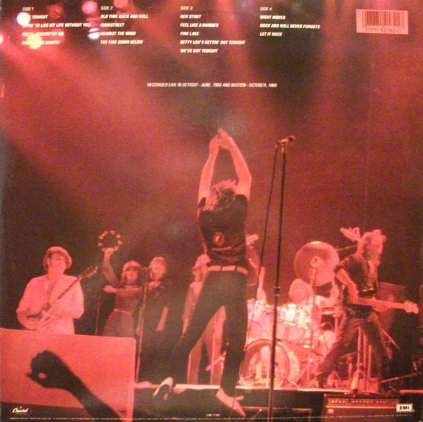Bob Seger & The Silver Bullet Band* - Nine Tonight (2xLP, Album, Los) (Very Good Plus (VG+)) - Image 2