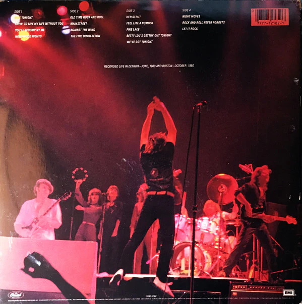 Bob Seger And The Silver Bullet Band - Nine Tonight (2xLP, Album, Win) (Near Mint (NM or M-)) - Image 4
