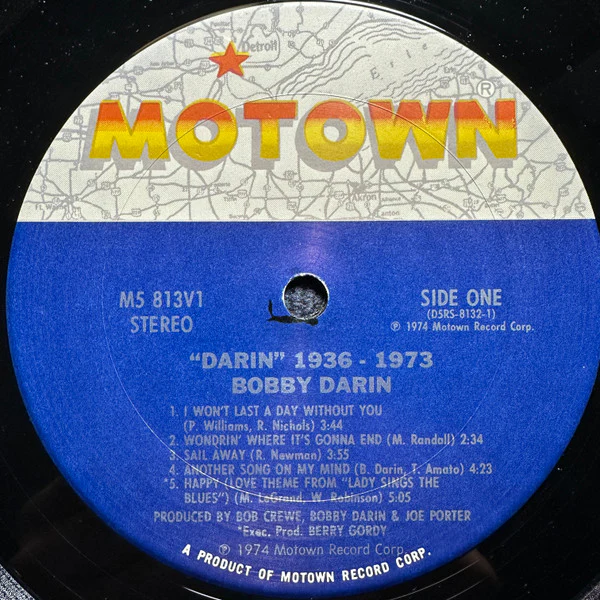 Bobby Darin - Darin 1936 - 1973 (LP, Comp, Club, San) (Near Mint (NM or M-)) - Image 3