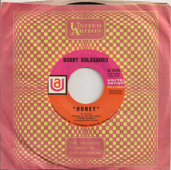 Bobby Goldsboro - Honey / Danny (7", Single, RP, Ter) (Near Mint (NM or M-)) - Image 3