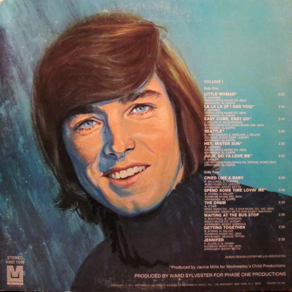 Bobby Sherman - Bobby Sherman's Greatest Hits Volume I (LP, Comp, Gat) (Very Good Plus (VG+)) - Image 2