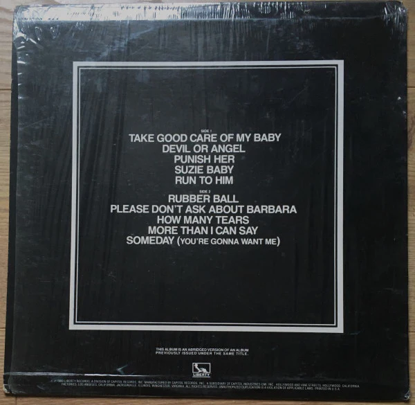Bobby Vee - Bobby Vee's Golden Greats (LP, Comp, RE, Abr) (Mint (M)) - Image 2