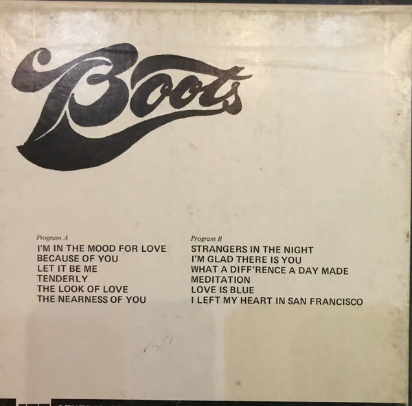 Boots Randolph - ...With Love (Reel, 4tr Stereo) (Very Good (VG)) - Image 2