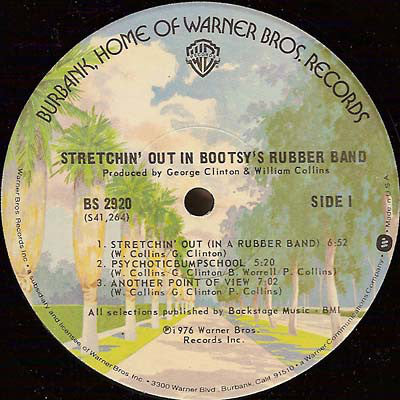 Bootsy's Rubber Band - Stretchin' Out In Bootsy's Rubber Band (LP, Album, Win) (Very Good Plus (VG+)) - Image 3