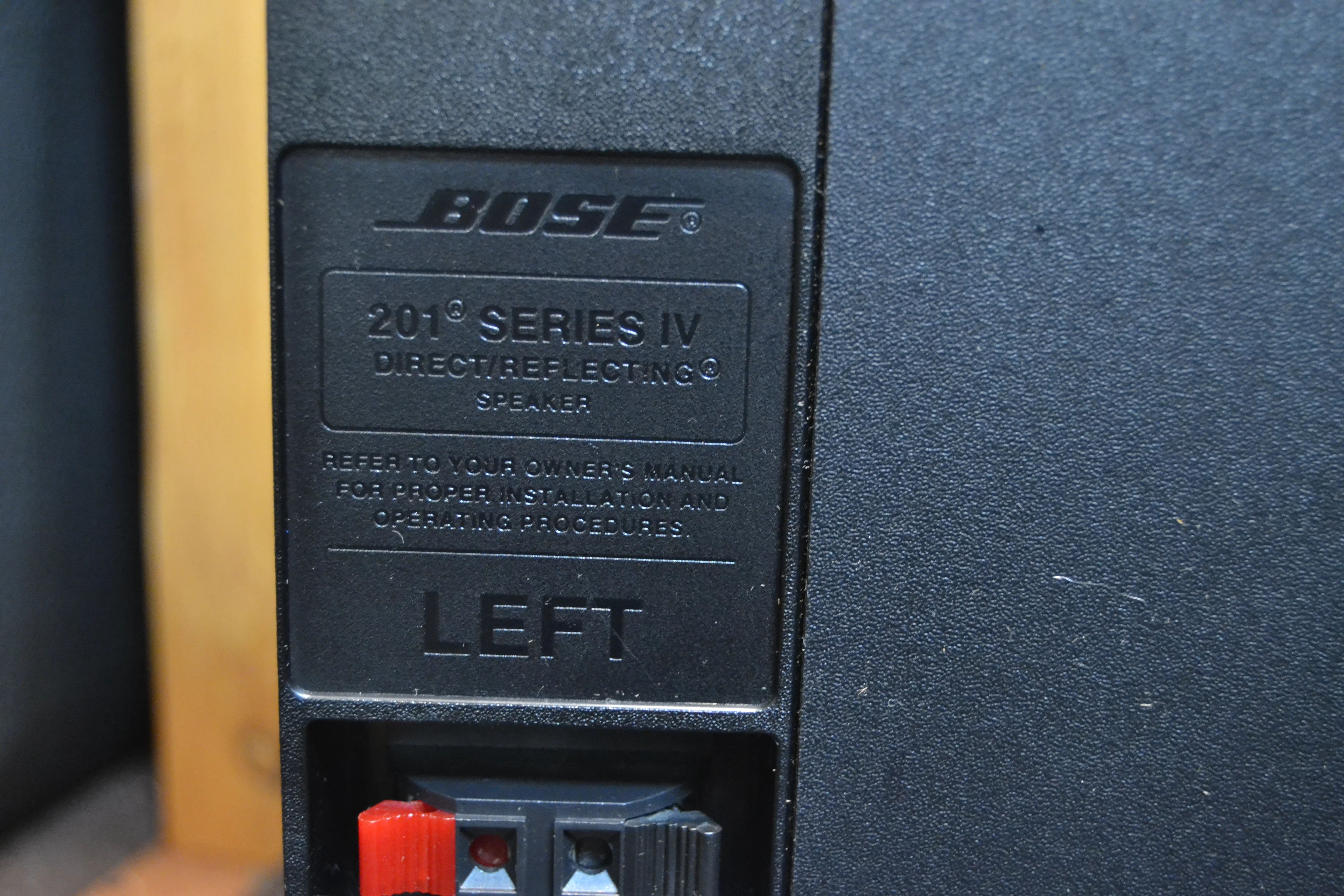 Bose 201 Series IV Bookshelf Speakers - Image 7