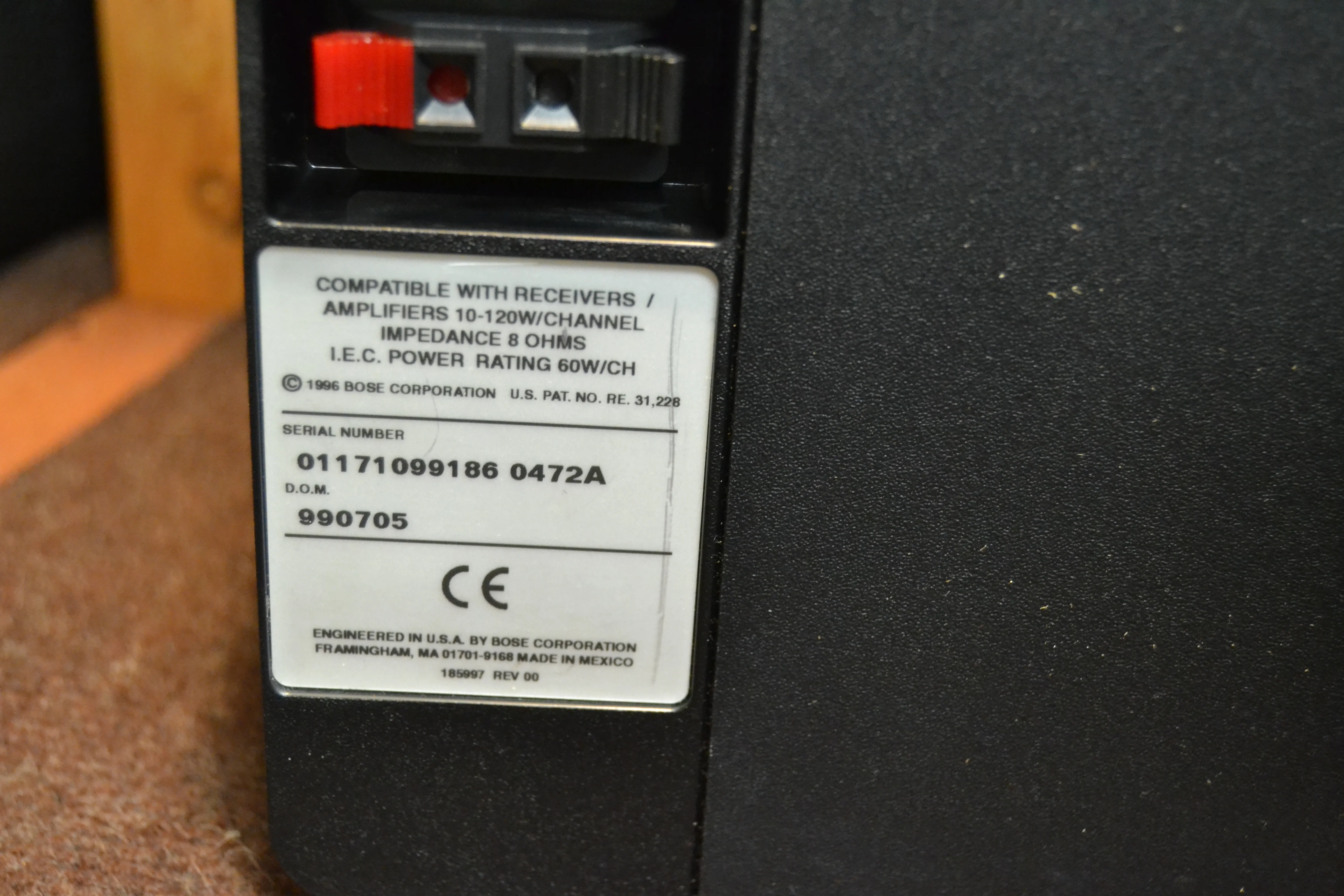 Bose 201 Series IV Bookshelf Speakers - Image 8