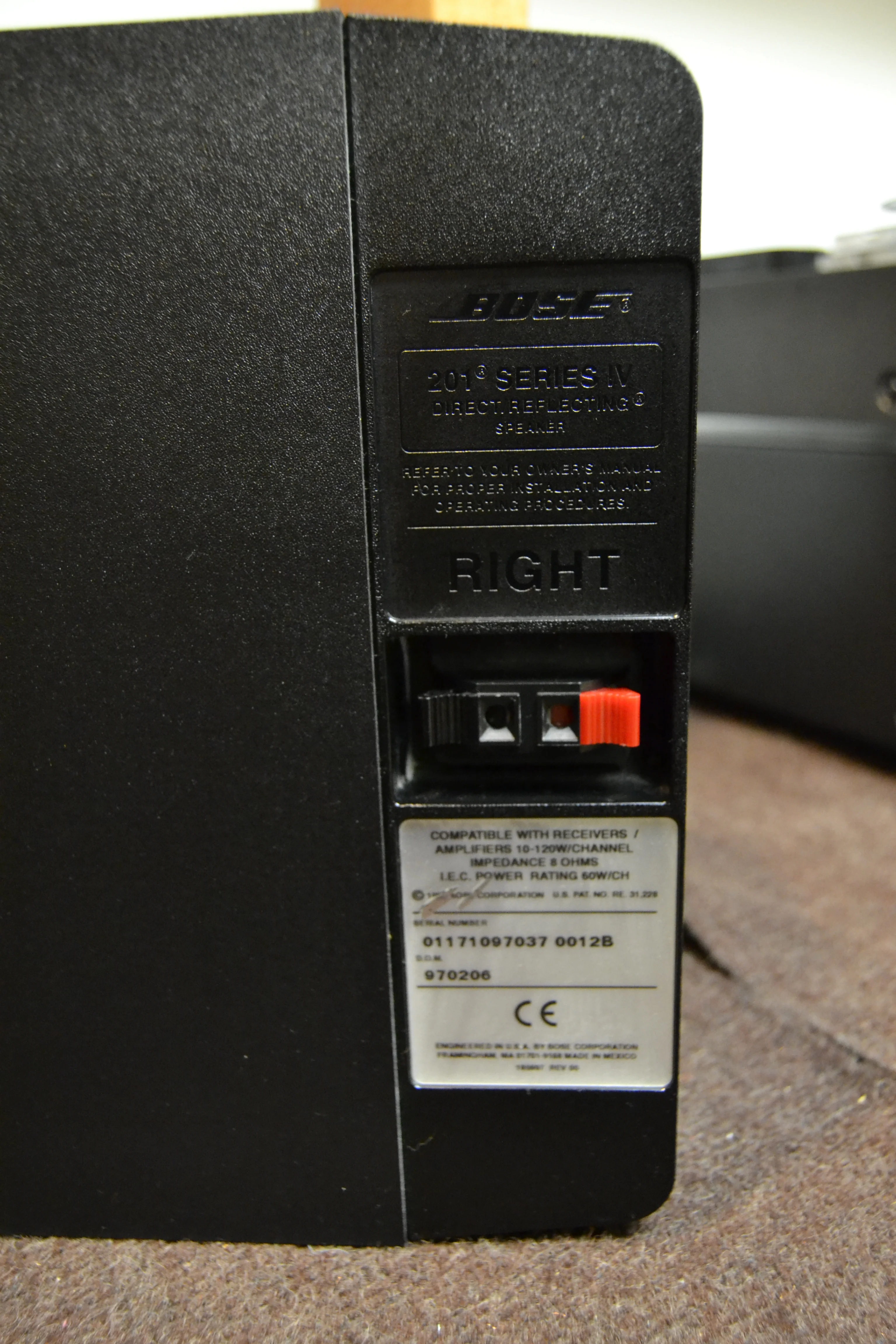 Bose 201 Series IV Bookshelf Speakers - Image 3